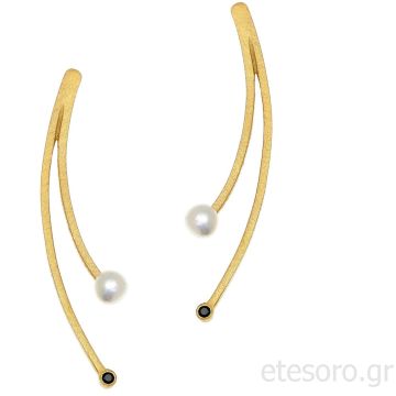 Ασημένια σκουλαρίκια