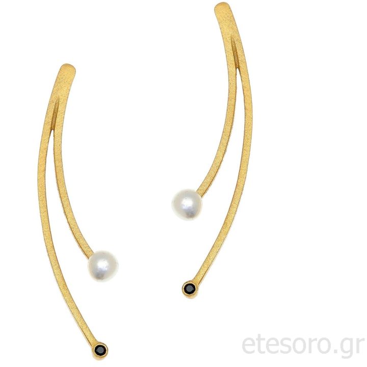 Ασημένια σκουλαρίκια