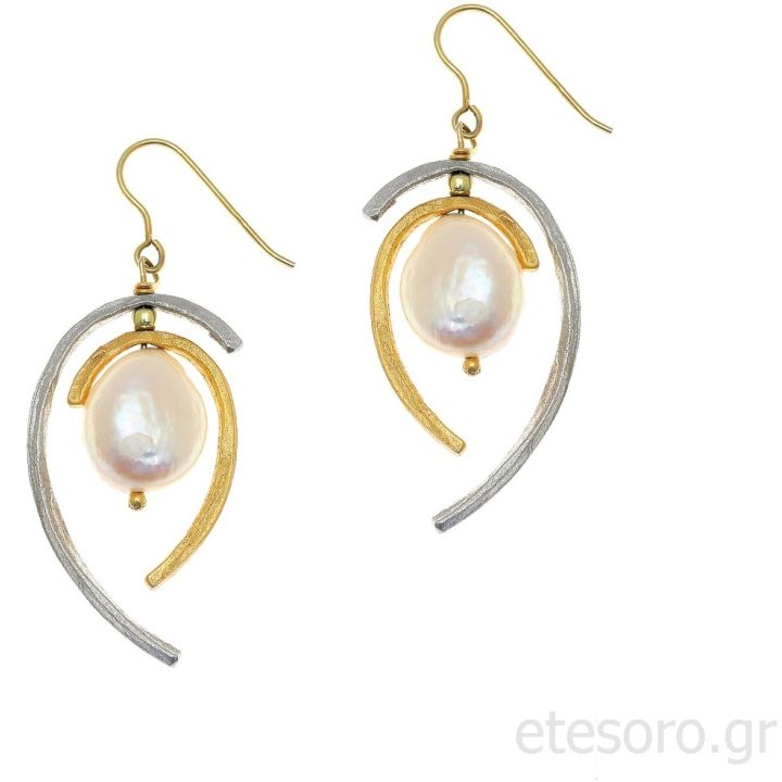 Ασημένια σκουλαρίκια