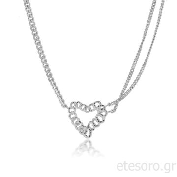 Ασημένιο Κολιέ JOOLS