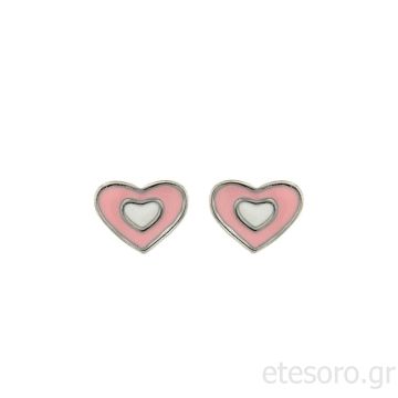 Ασημένια σκουλαρίκια