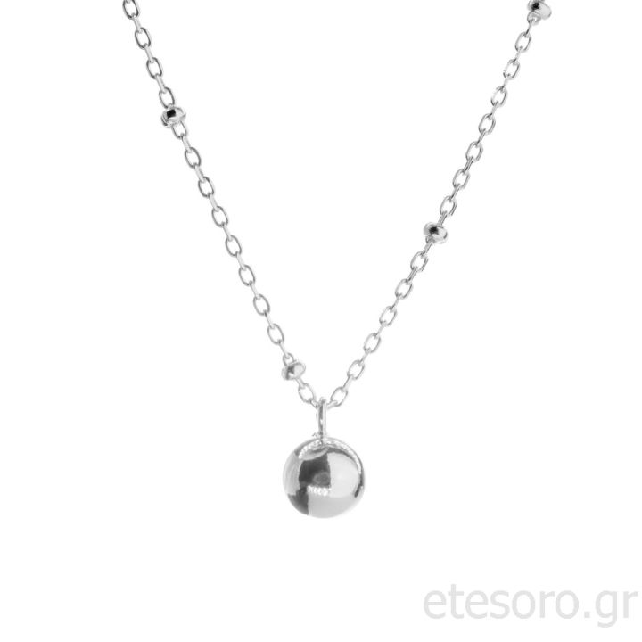 Ασημένιο κολιέ