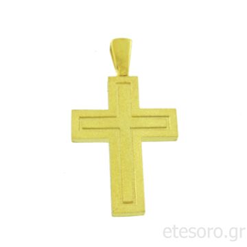 14Κ Χρυσός Βαπτιστικός Σταυρός