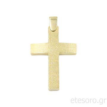 14Κ Χρυσός Βαπτιστικός Σταυρός