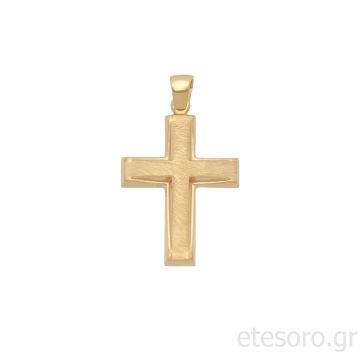 14Κ Χρυσός Βαπτιστικός Σταυρός 