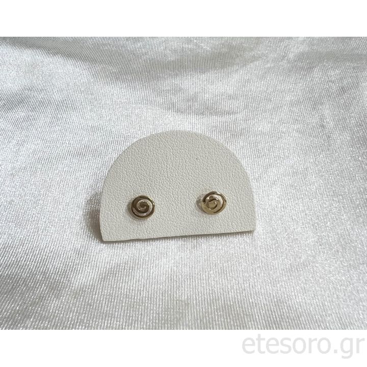 Χρυσά Σκουλαρίκια Σπείρα