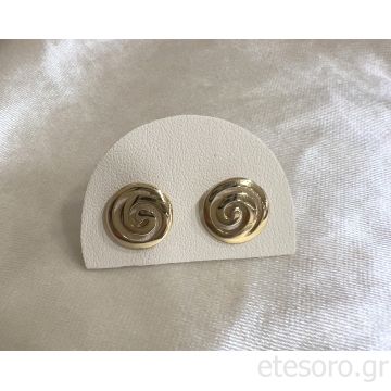 Χρυσά Σκουλαρίκια Σπείρα