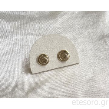 Χρυσά Σκουλαρίκια Σπείρα