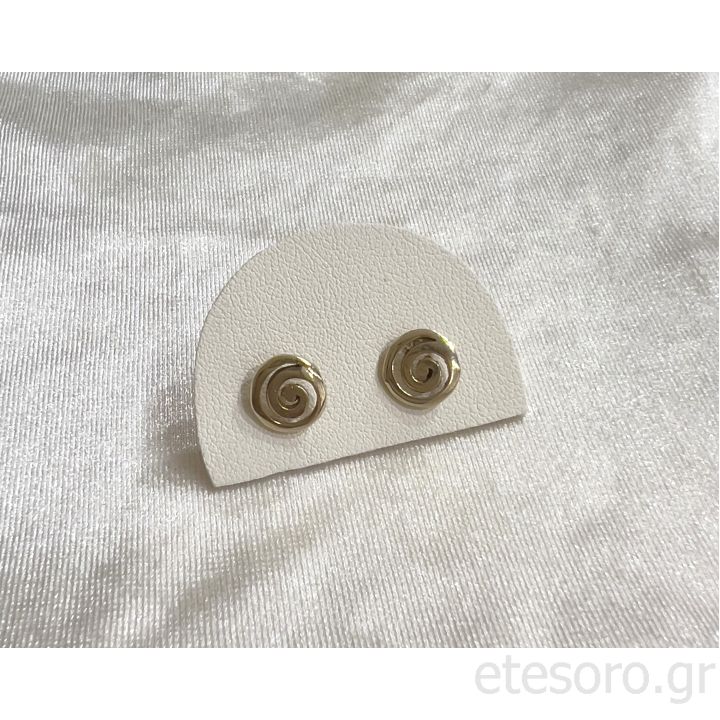 Χρυσά Σκουλαρίκια Σπείρα