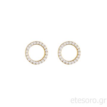 14K Χρυσοί κύκλοι