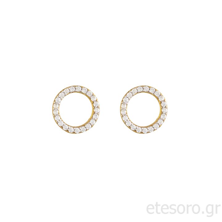 14K Χρυσοί κύκλοι