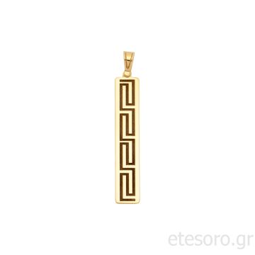 Χρυσό μενταγιόν Μέανδρος