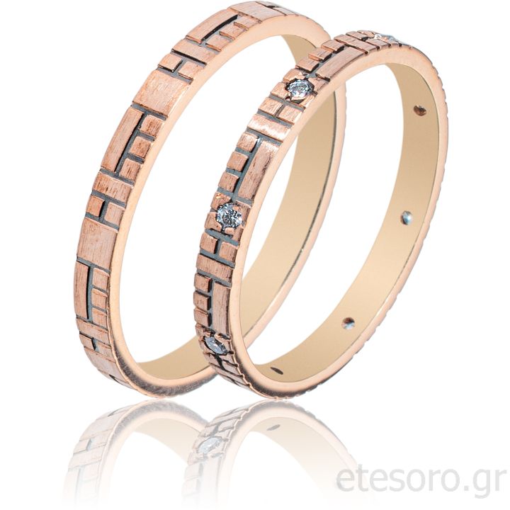 Rose Gold Wedding rings