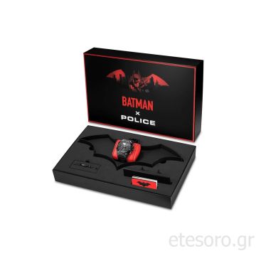 Crusader Watch and Batarang 2.0 Bracelet Set Police for Men - 